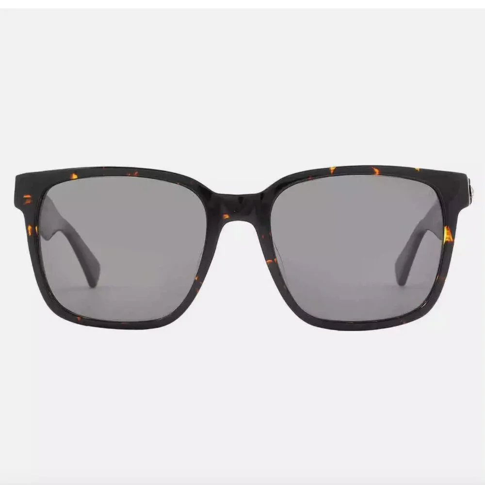John Varvatos Polarized Grey Square Men's Sunglasses